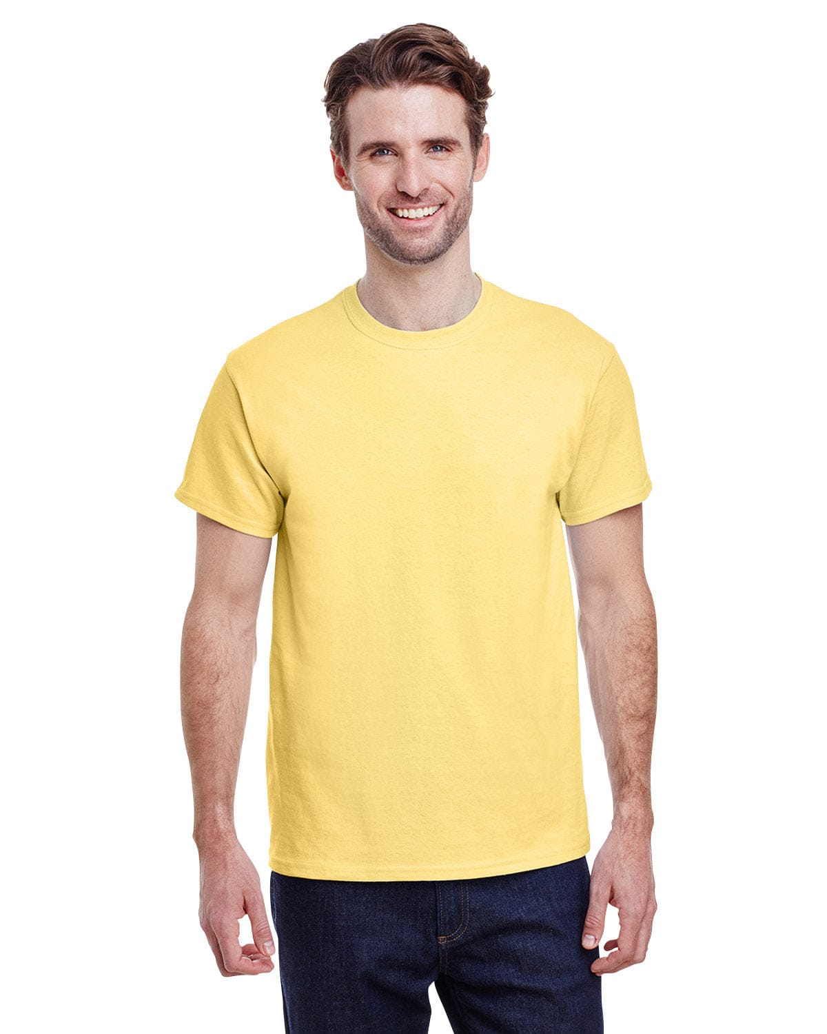 Gildan G200: Adult Ultra Cotton 6 oz. T-Shirt in Cornsilk