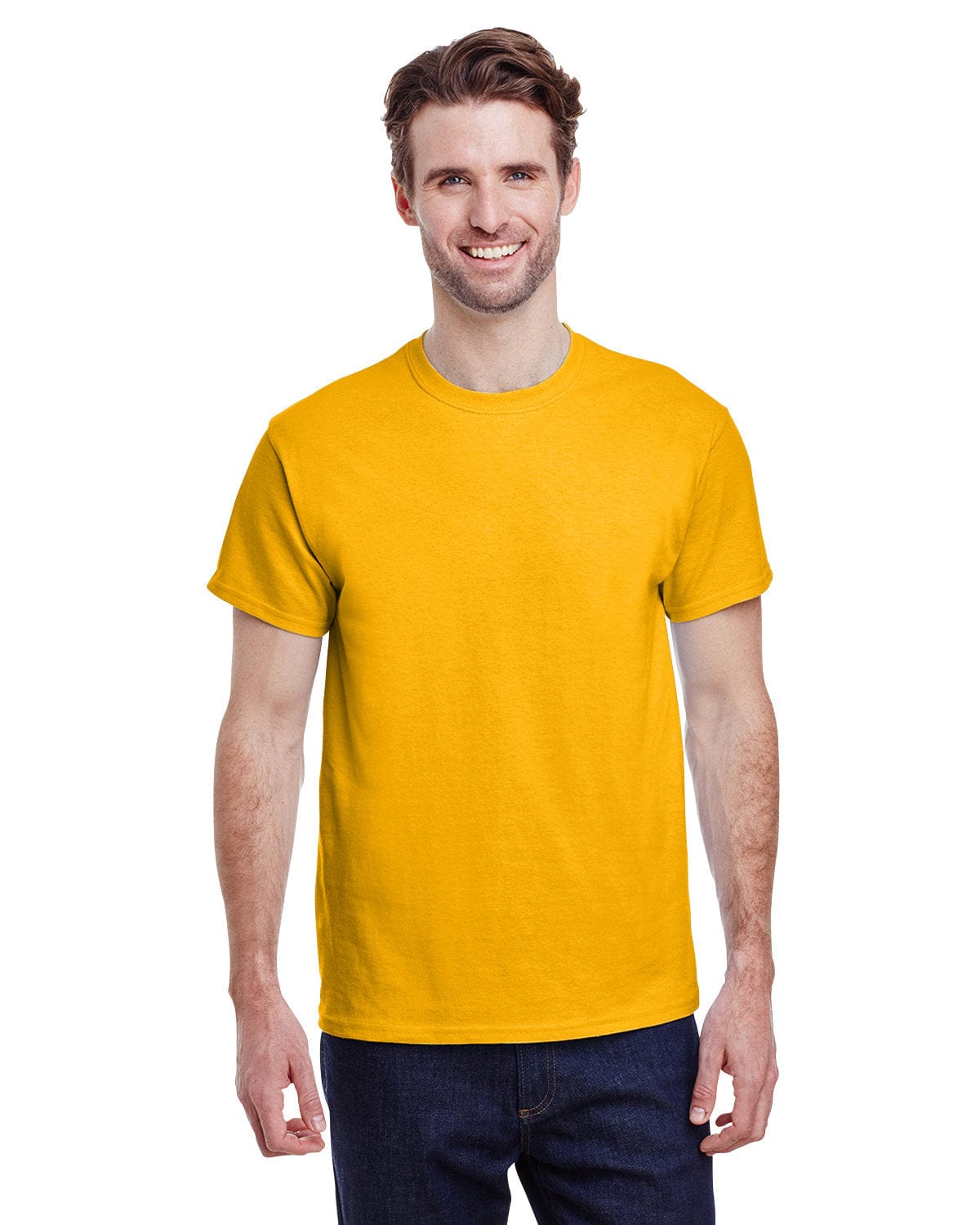 Gildan 2000 Ultra Cotton T-Shirt in Gold
