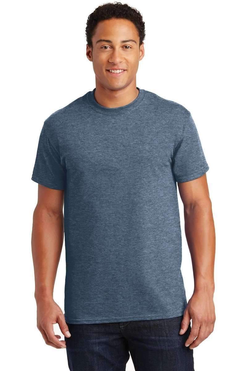 Gildan 2000 Ultra Cotton T-Shirt in Heathered Indigo
