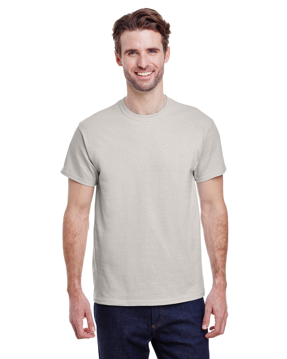 Gildan G200: Adult Ultra Cotton 6 oz. T-Shirt in Ice Grey