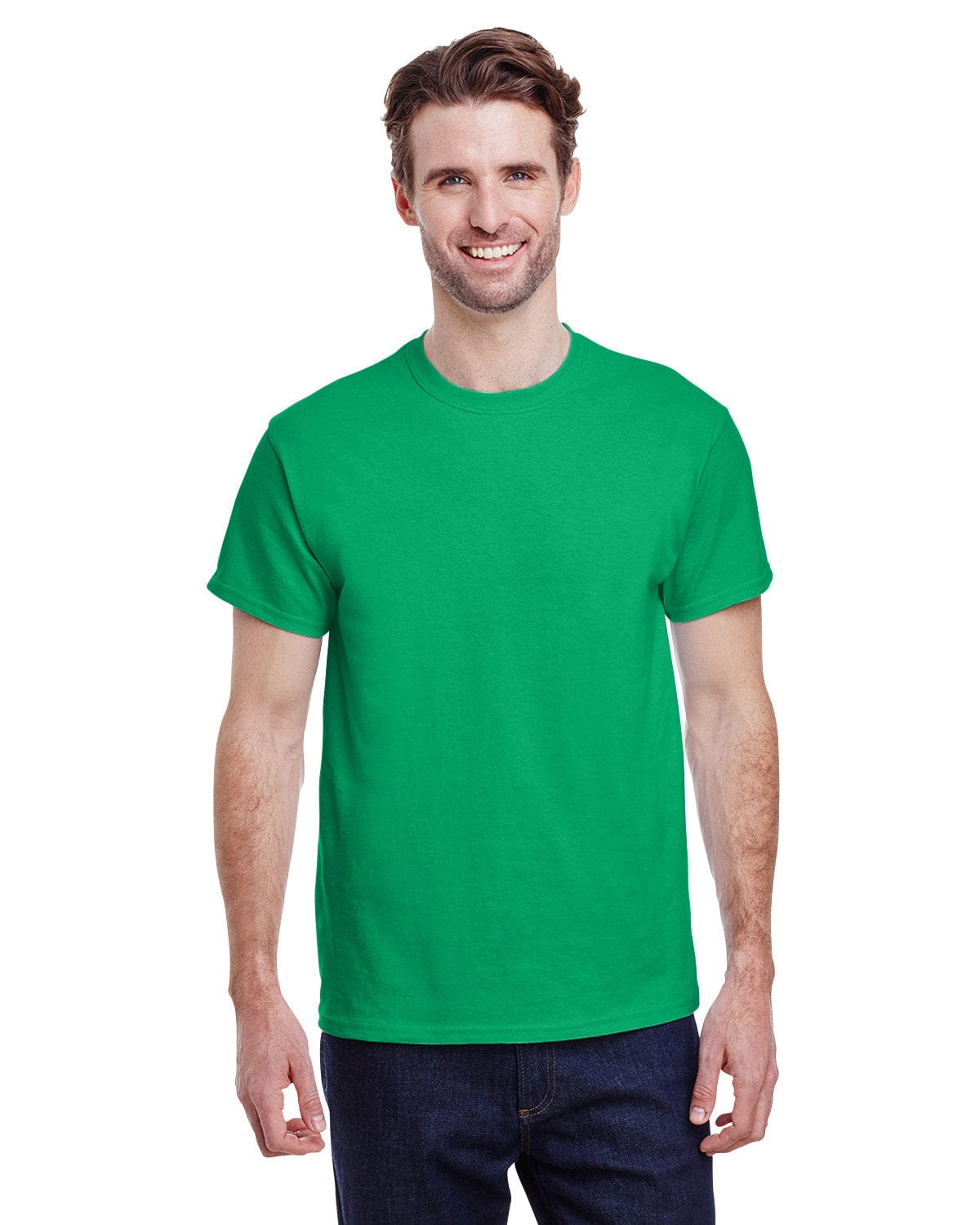 Gildan G200: Adult Ultra Cotton 6 oz. T-Shirt in Irish Green