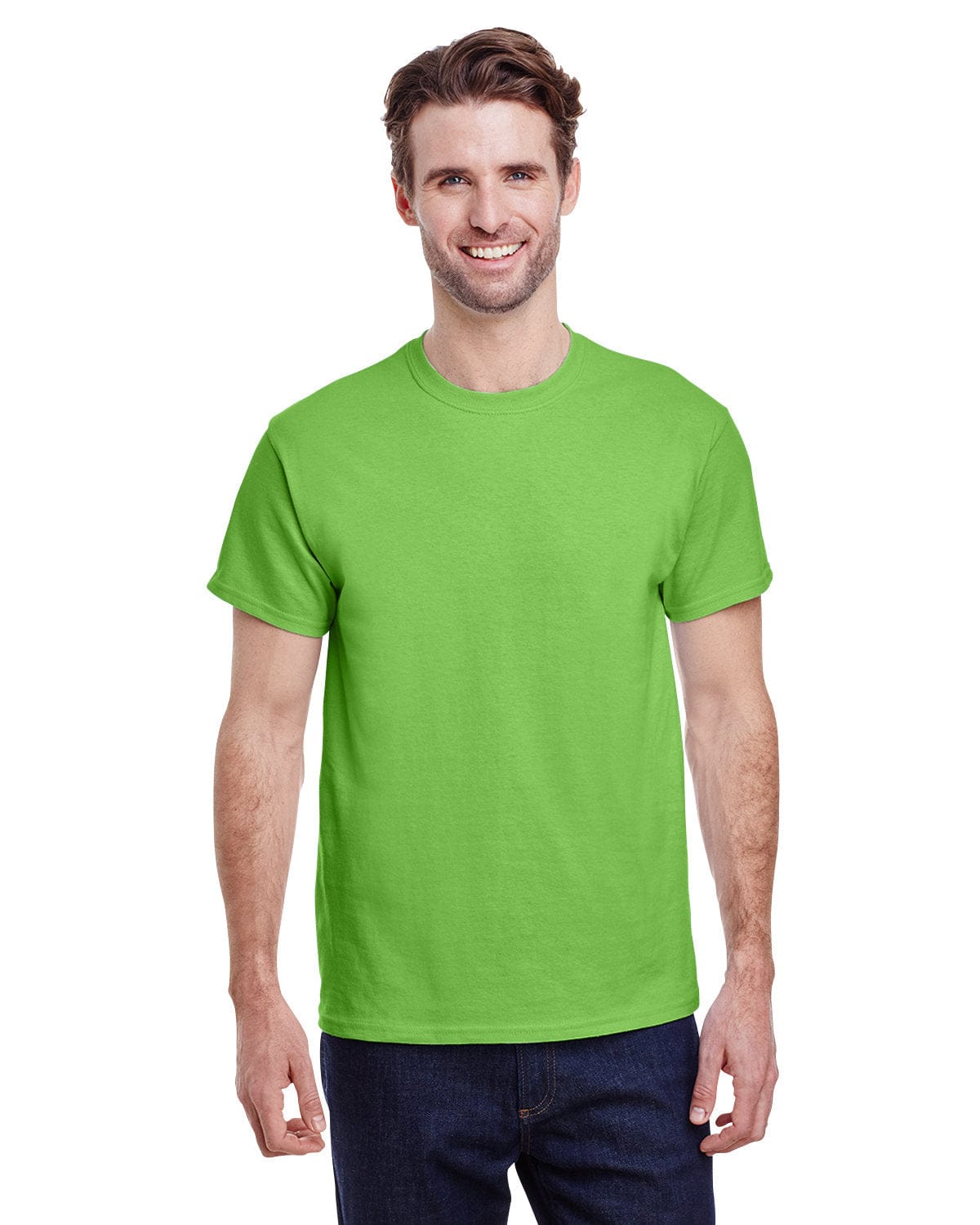 Gildan G200: Adult Ultra Cotton 6 oz. T-Shirt in Lime