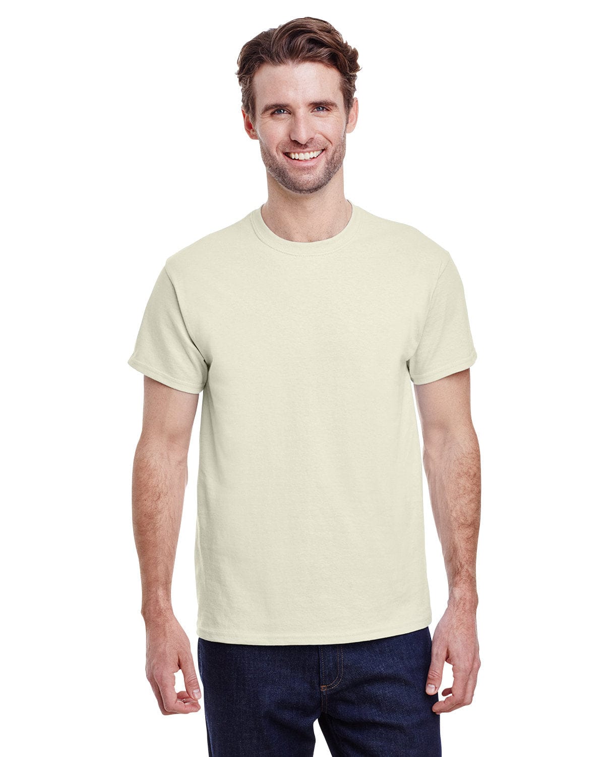 Gildan 2000 Ultra Cotton T-Shirt in Natural