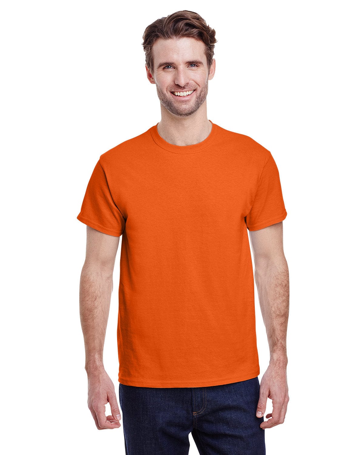 Gildan 2000 Ultra Cotton T-Shirt in Orange