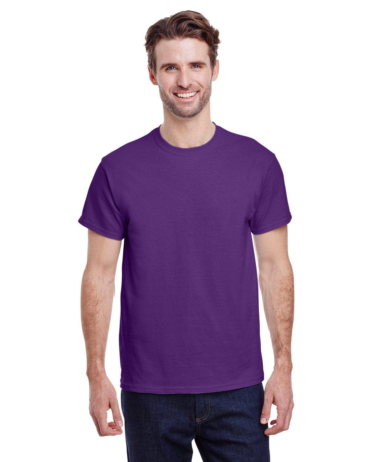 Gildan 2000 Ultra Cotton T-Shirt in Purple