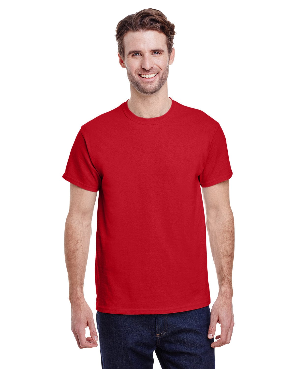 Gildan 2000 Ultra Cotton T-Shirt in Red