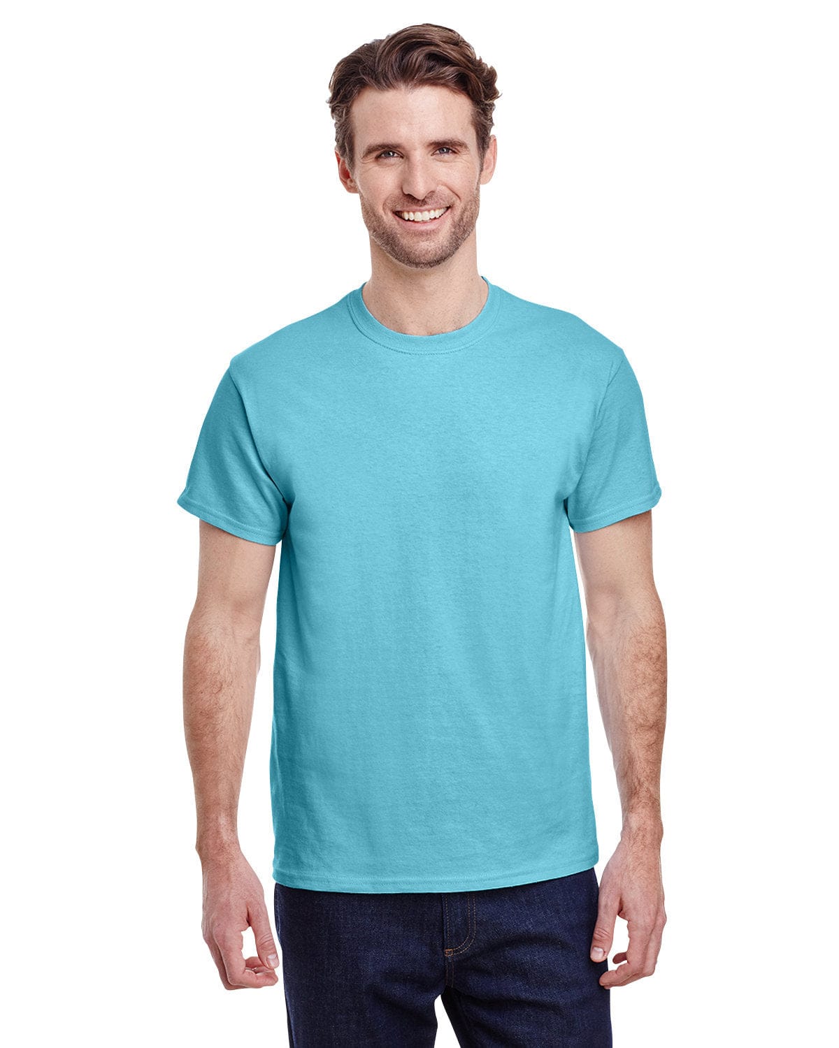 Gildan G200: Adult Ultra Cotton 6 oz. T-Shirt in Sky