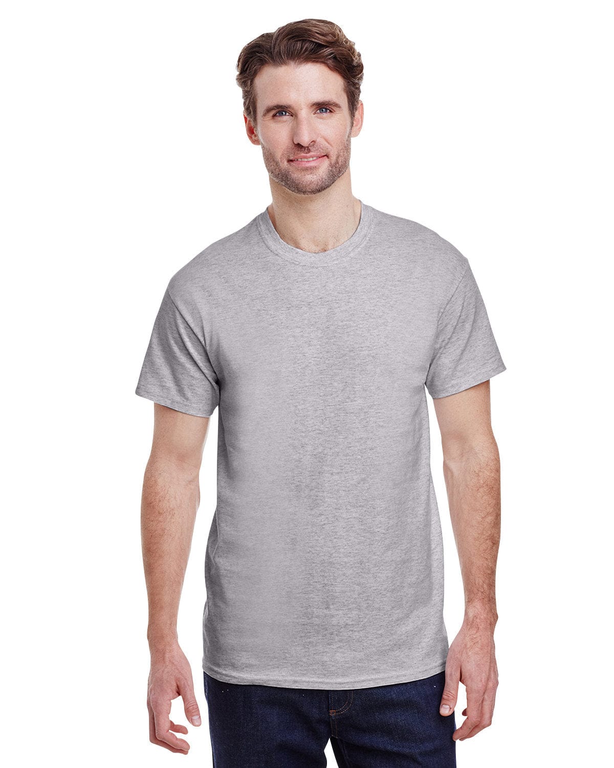 Gildan G200: Adult Ultra Cotton 6 oz. T-Shirt in Sport Grey