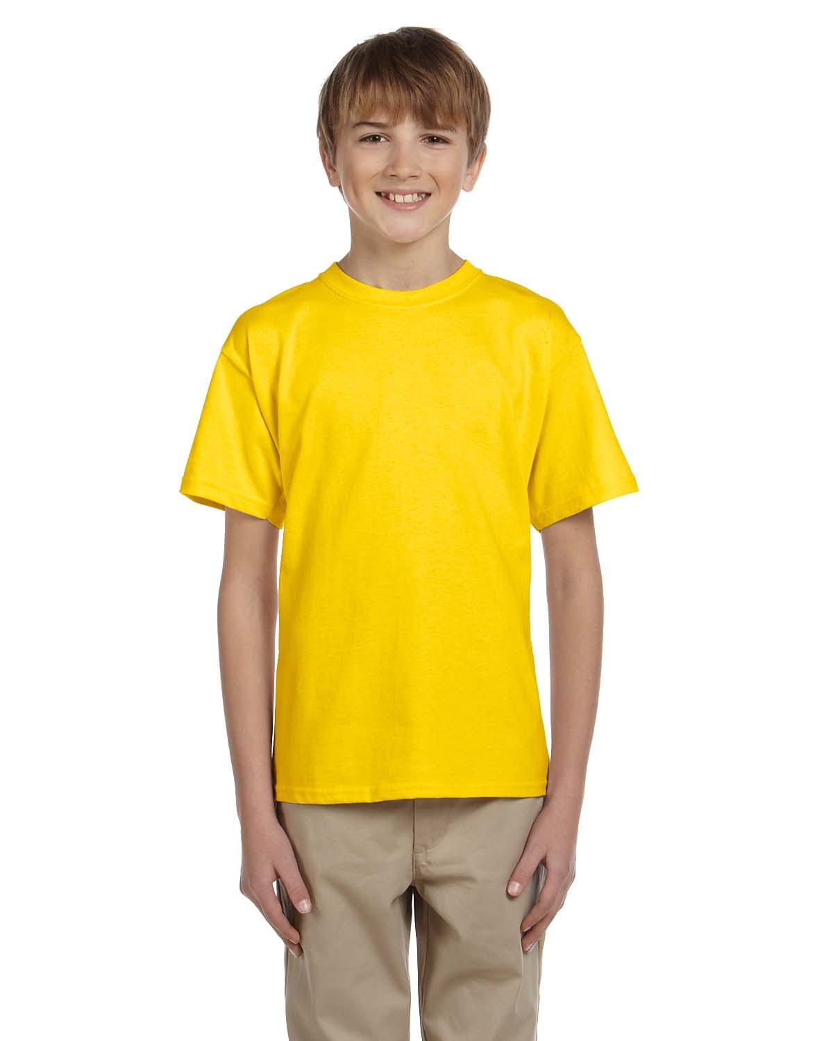 Gildan G200B: Youth Ultra Cotton 6 oz. T-Shirt in Daisy