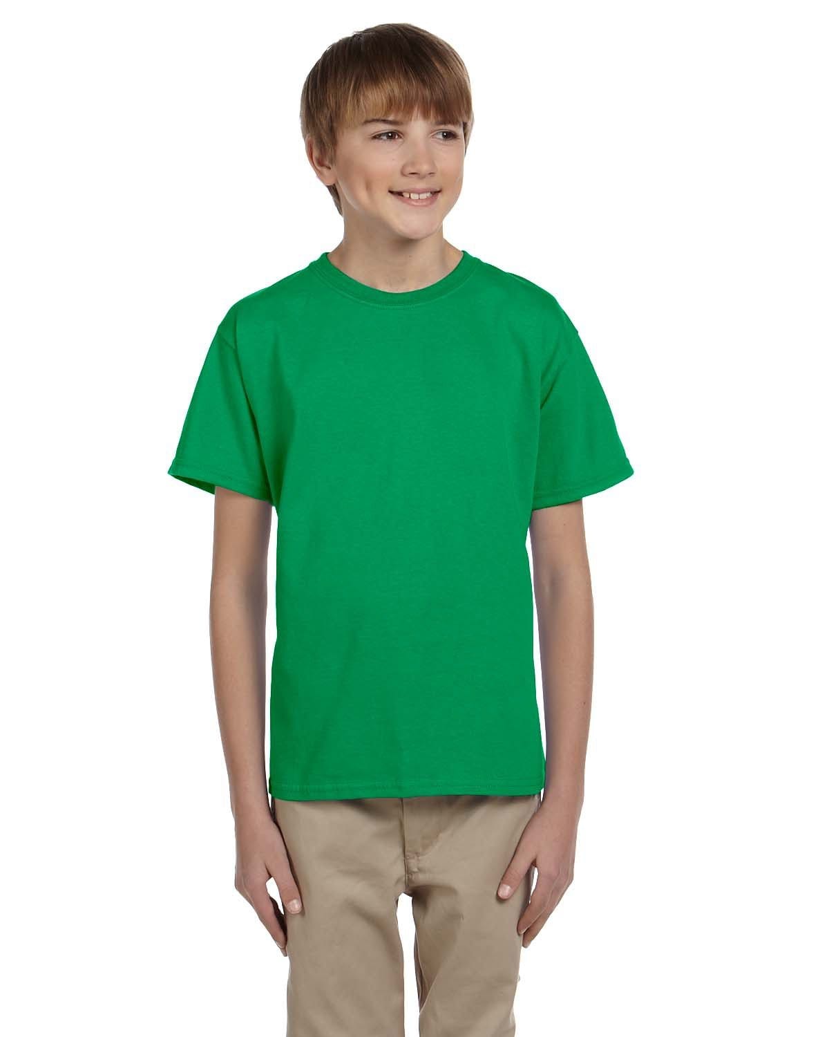 Gildan G200B Youth Ultra Cotton T-Shirt in Irish Green