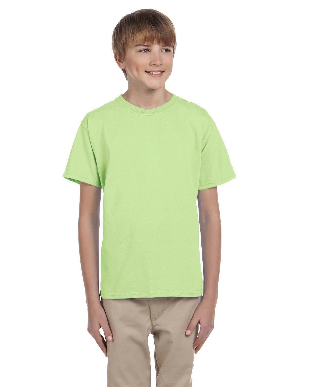 Gildan T-Shirts XS / Mint Green Gildan G200B Youth Ultra Cotton 6 oz. T-Shirt