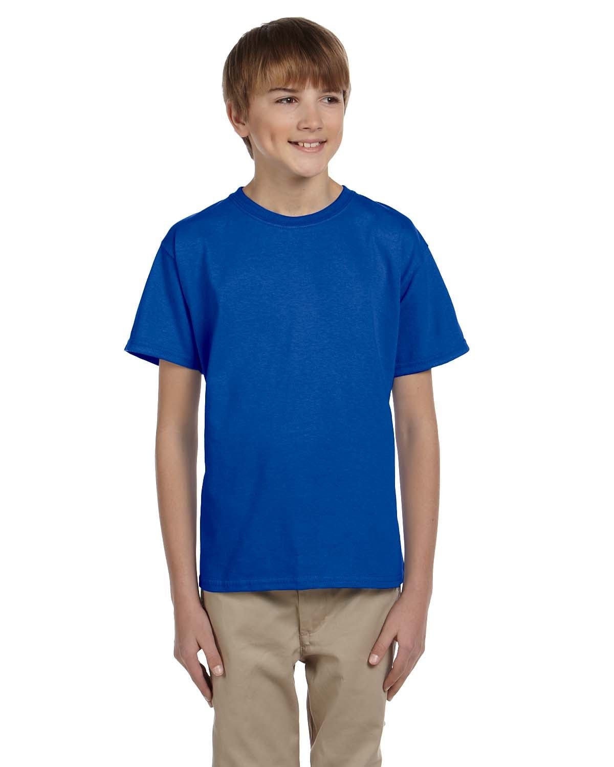 Gildan G200B Youth Ultra Cotton T-Shirt in Royal