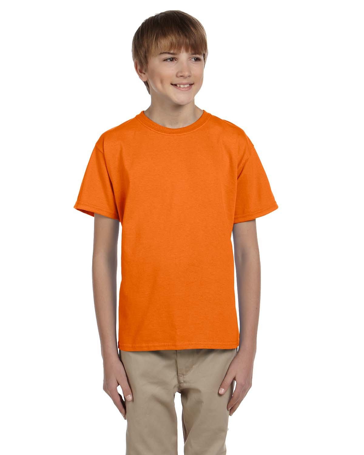 Gildan T-Shirts XS / S Orange Gildan G200B Youth Ultra Cotton 6 oz. T-Shirt