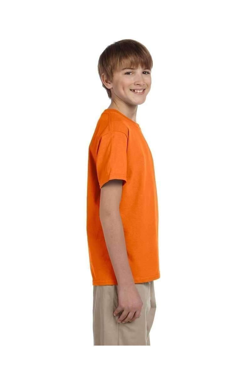 Gildan G200B Youth Ultra Cotton T-Shirt in Safety Orange