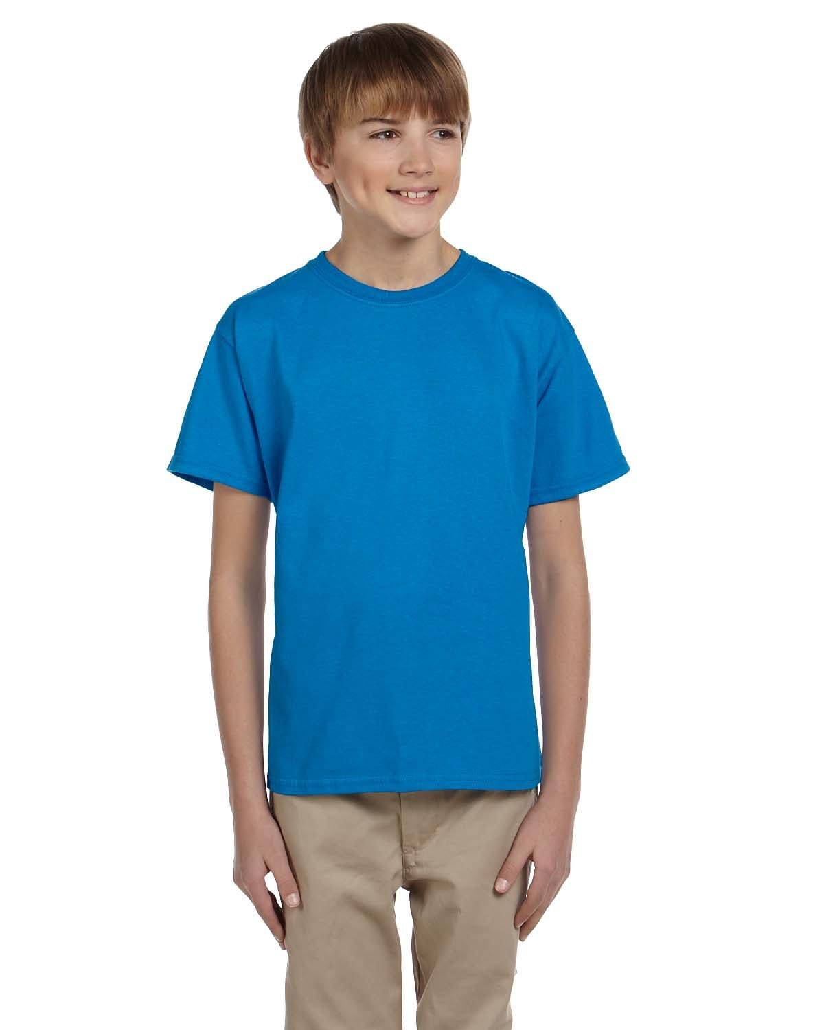 Gildan G200B Youth Ultra Cotton T-Shirt in Sapphire