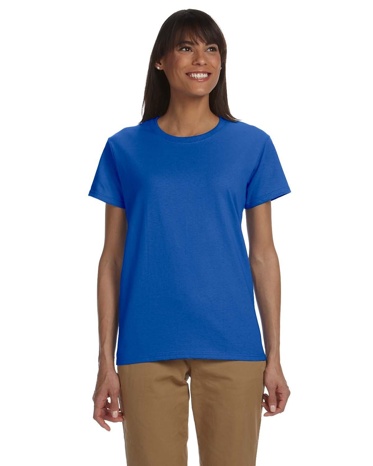 Gildan G200L: Ladies' Ultra Cotton 6 oz. T-Shirt in Royal