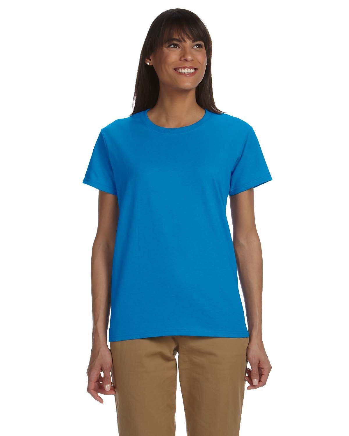 Gildan G200L: Ladies' Ultra Cotton 6 oz. T-Shirt in Sapphire