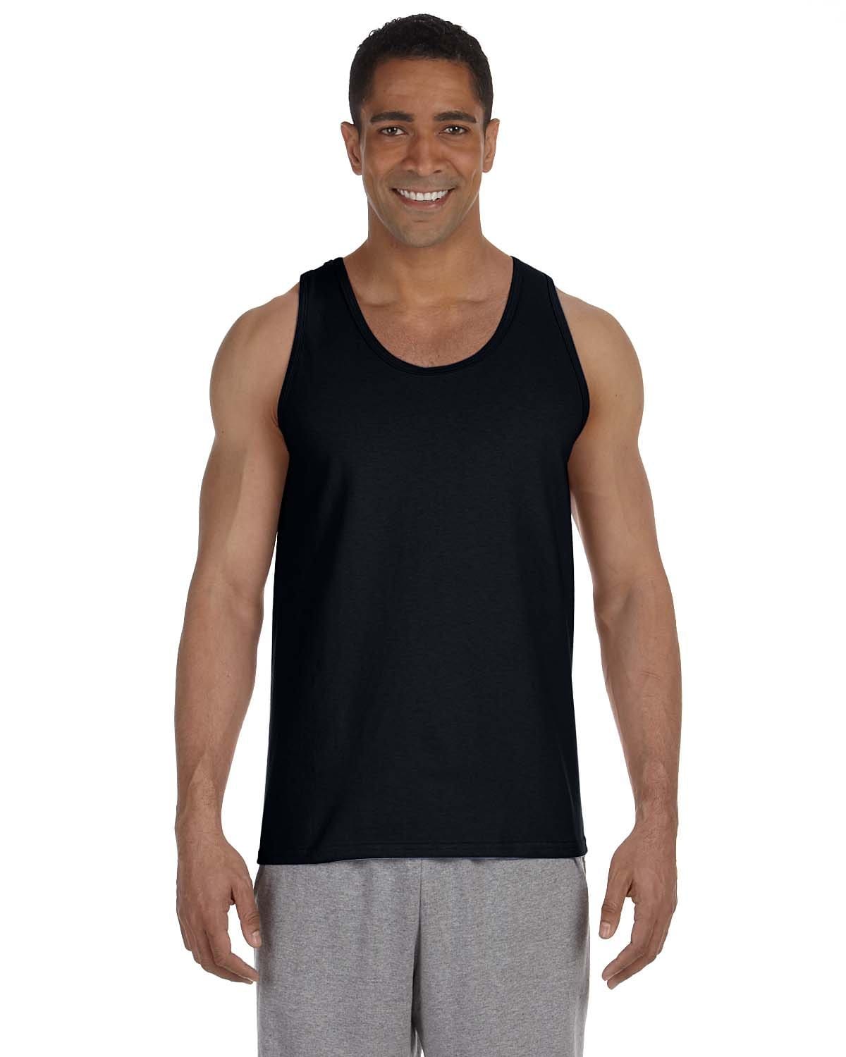 Gildan 2200 Ultra Cotton Tank Top in Black