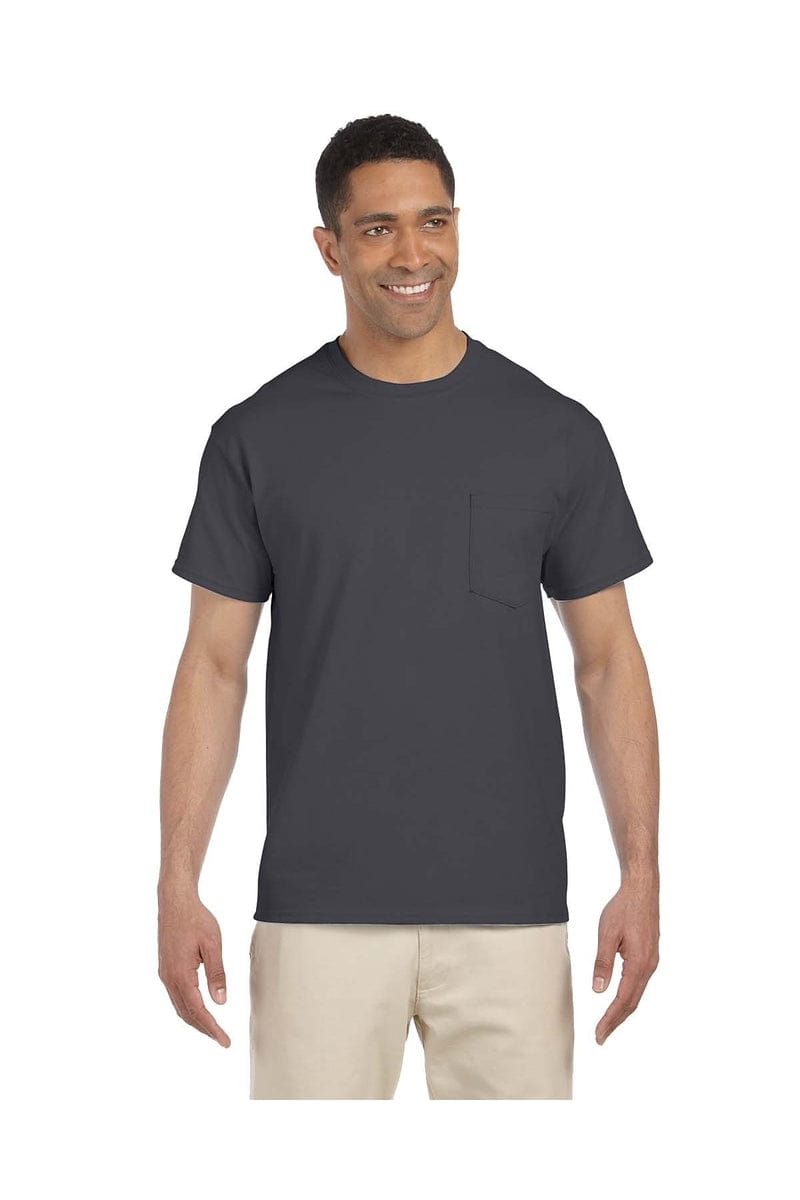 Gildan G230: Adult Ultra Cotton 6 oz. Pocket T-Shirt, Basic Colors in 
