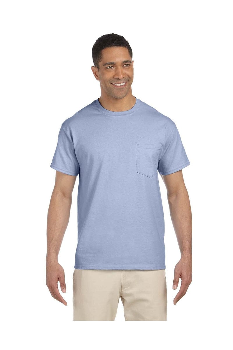 Gildan G230: Adult Ultra Cotton 6 oz. Pocket T-Shirt, Basic Colors in 