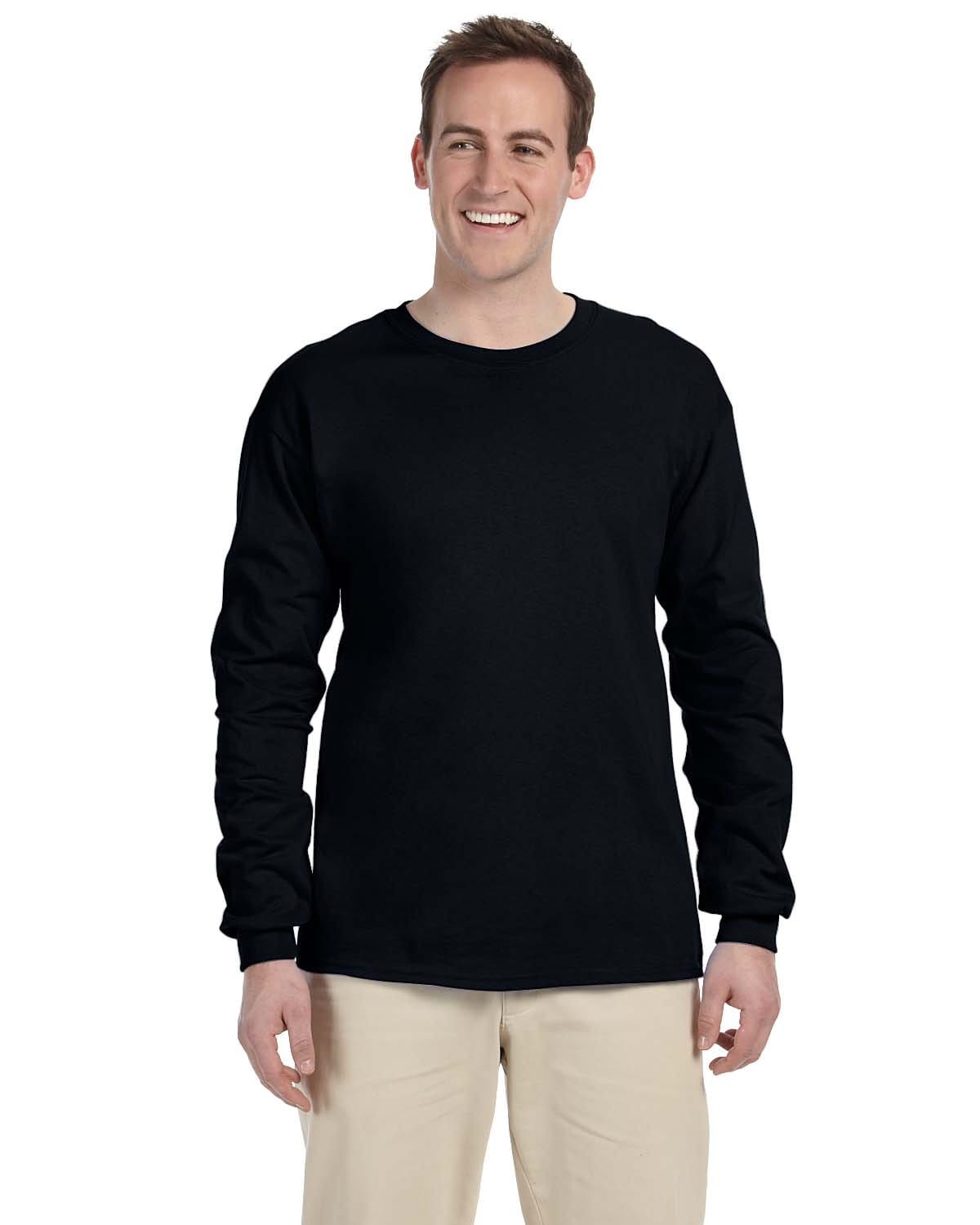 Gildan T-Shirts 3XL / Black Gildan G240 100% Cotton Long Sleeve T-Shirt