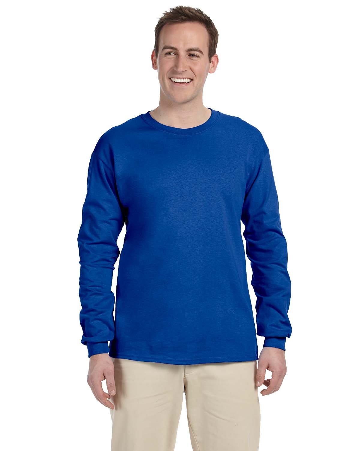 Gildan T-Shirts S / Royal Gildan G240 100% Cotton Long Sleeve T-Shirt
