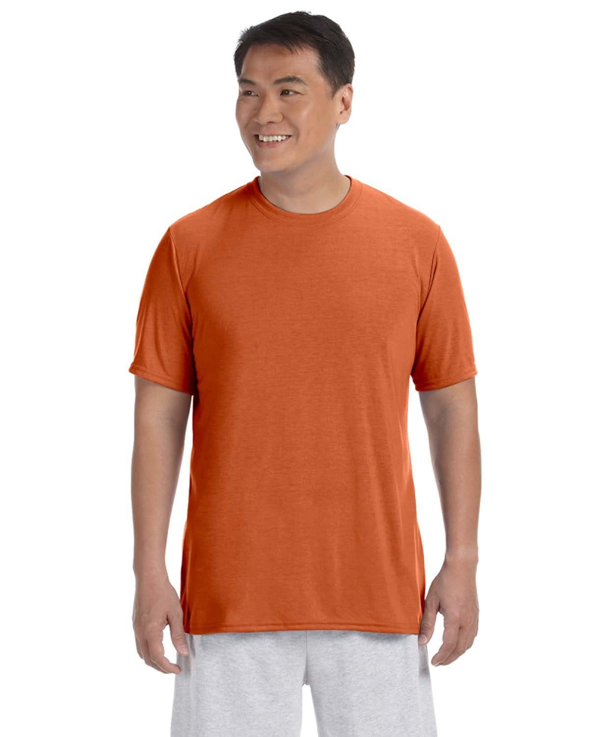 Gildan G420: Adult Performance Adult 5 oz. T-Shirt, Basic Colors in T Orange