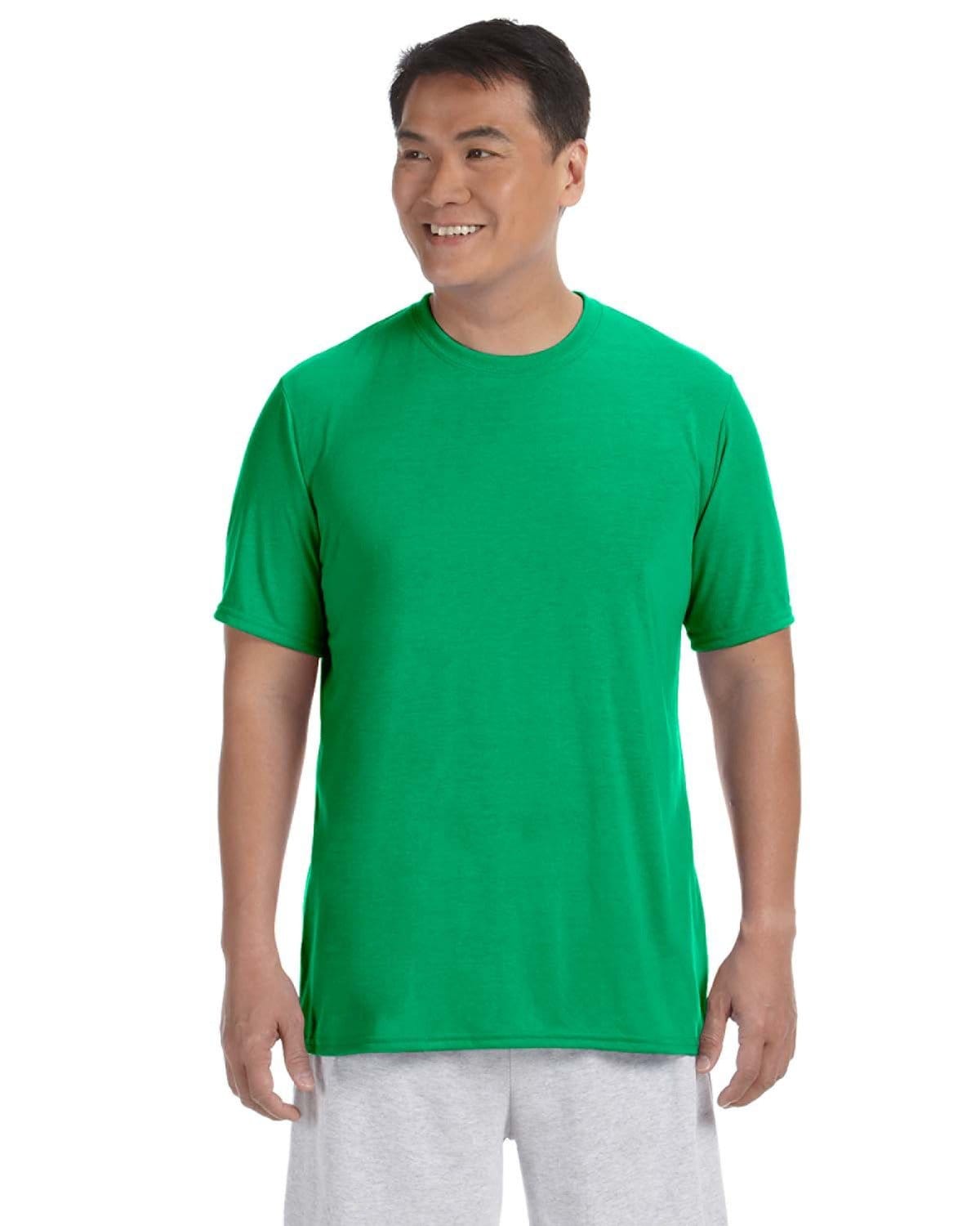 Gildan G420: Adult Performance Adult 5 oz. T-Shirt, Basic Colors in Irish Green