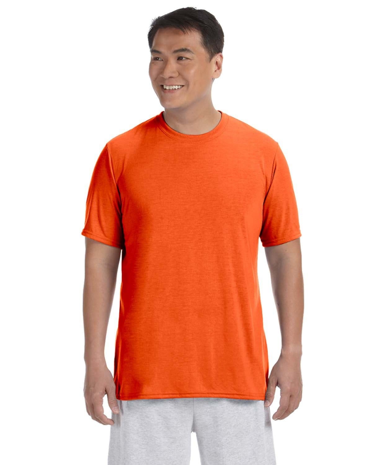 Gildan 42000 Adult Performance T-Shirt in Orange