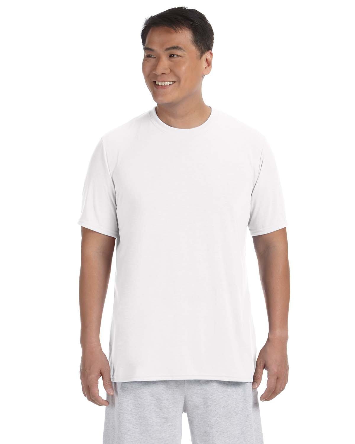 Gildan 42000 Adult Performance T-Shirt in White