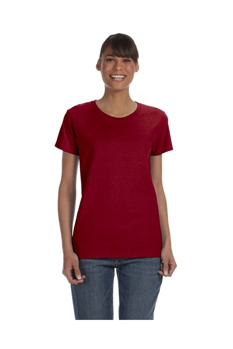 Gildan G500L: Ladies' Heavy Cotton 5.3 oz. T-Shirt in 