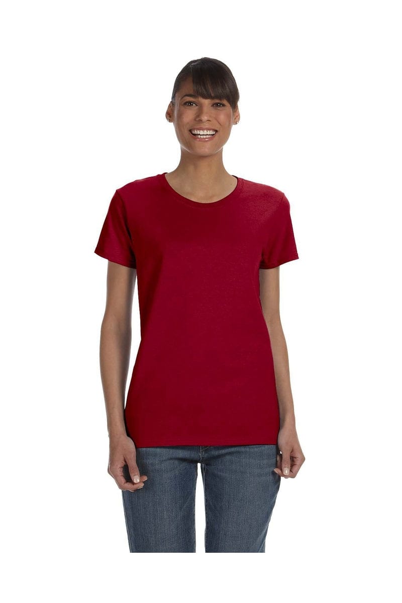 Gildan G500L: Ladies' Heavy Cotton 5.3 oz. T-Shirt in 