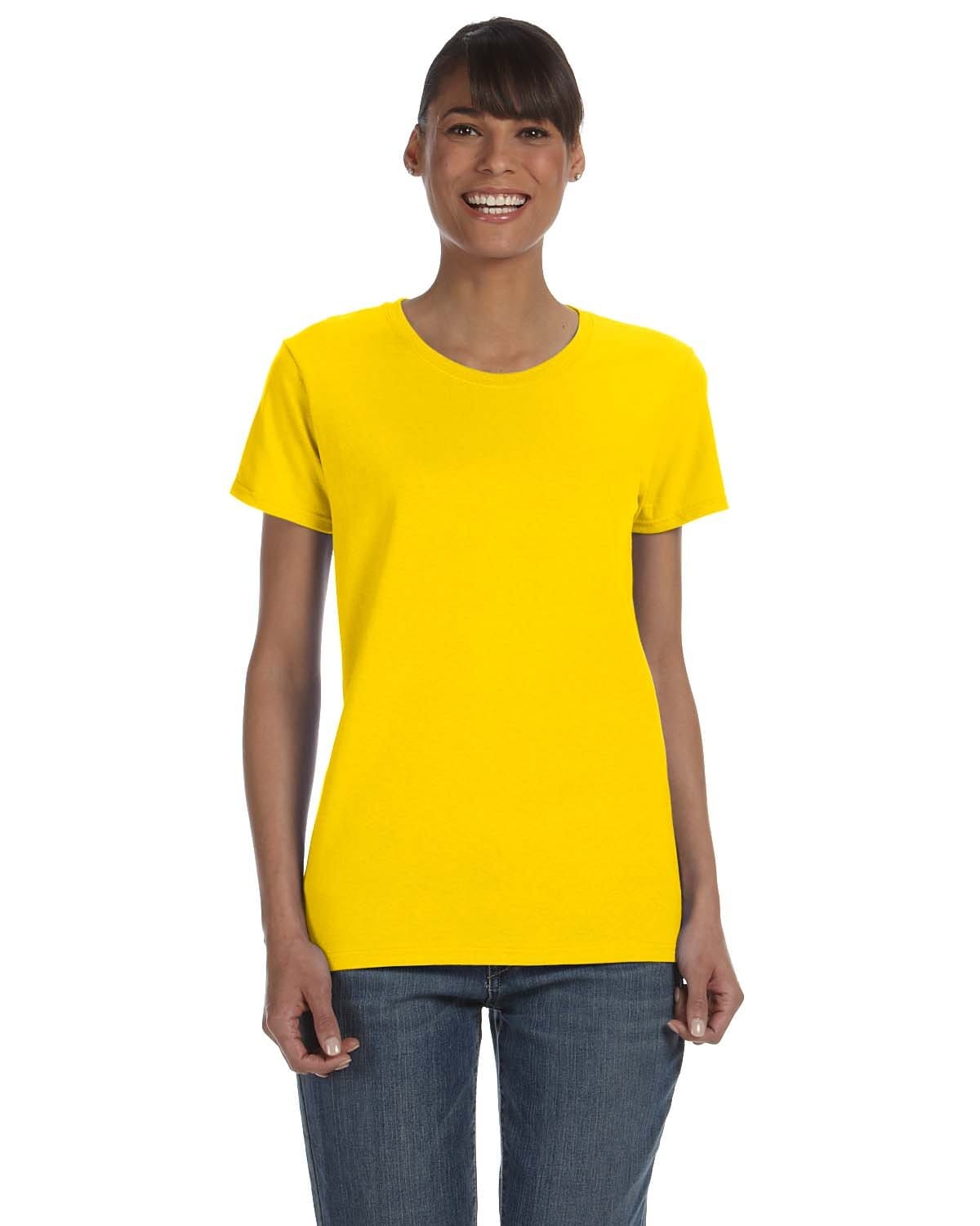 Gildan G500L: Ladies' Heavy Cotton Tee in Daisy