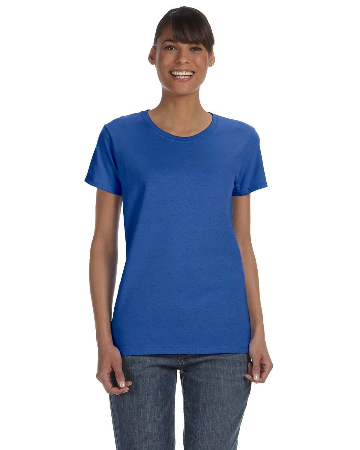 Gildan G500L: Ladies' Heavy Cotton Tee in Royal