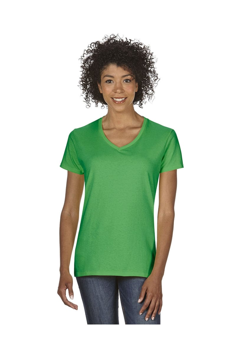Gildan G500VL: Ladies' 5.3 oz. V-Neck T-Shirt in 