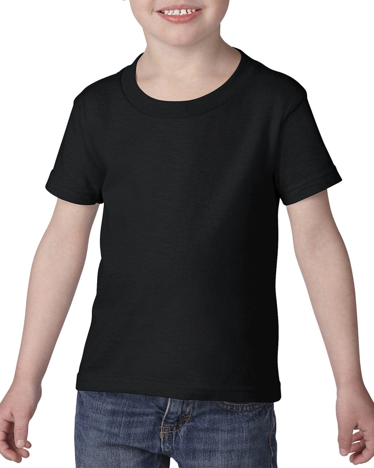 Gildan 510P Toddler Heavy Cotton T-Shirt in Black