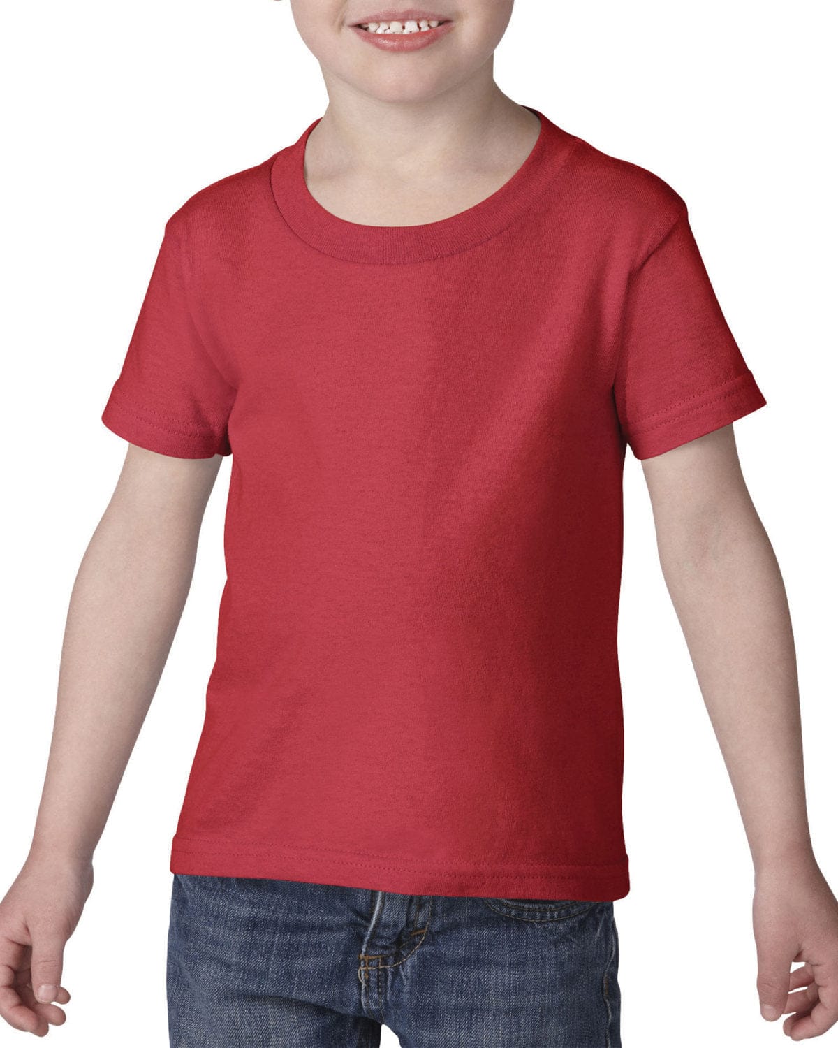 Gildan 510P Toddler Heavy Cotton T-Shirt in Red