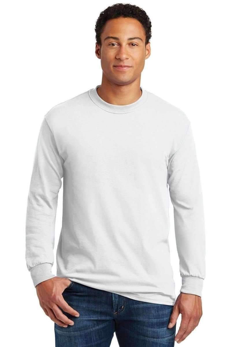 Gildan G540 Adult Heavy Cotton Long-Sleeve T-Shirt in 