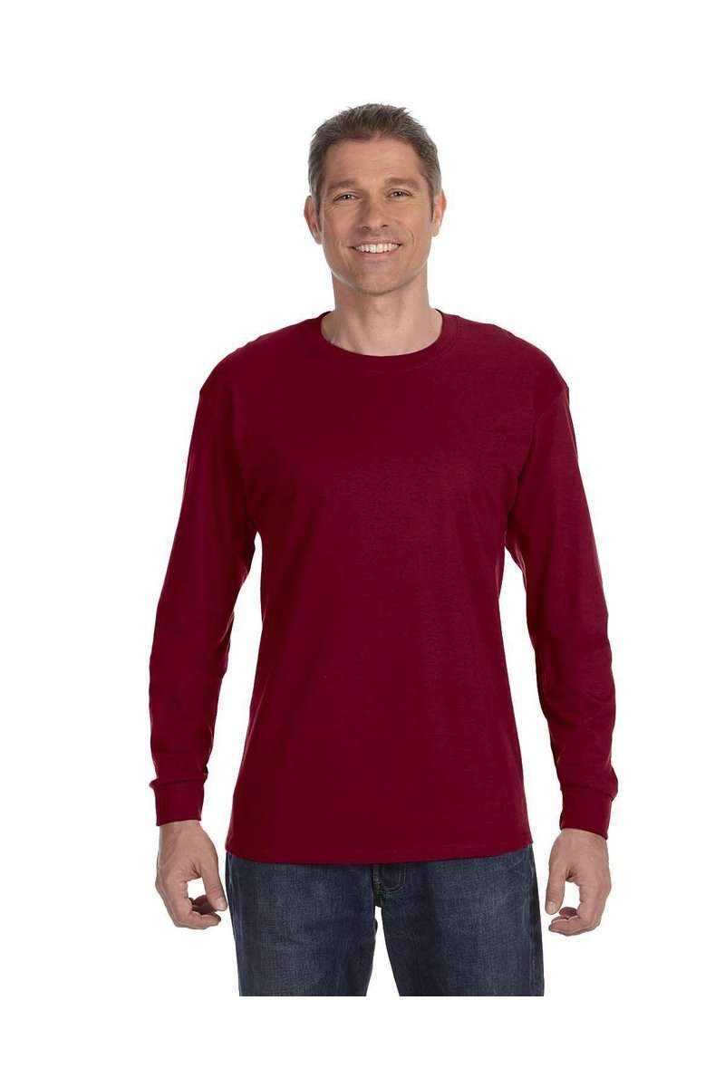 Gildan G540 Adult Heavy Cotton Long-Sleeve T-Shirt in 