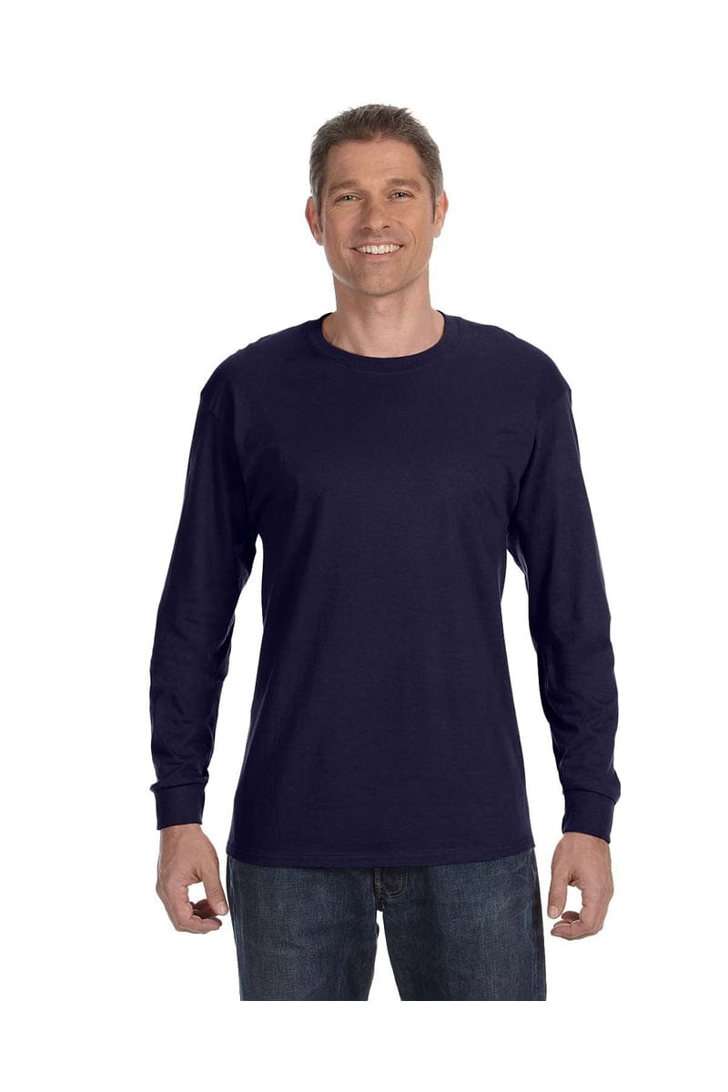 Gildan G540 Adult Heavy Cotton Long-Sleeve T-Shirt in 