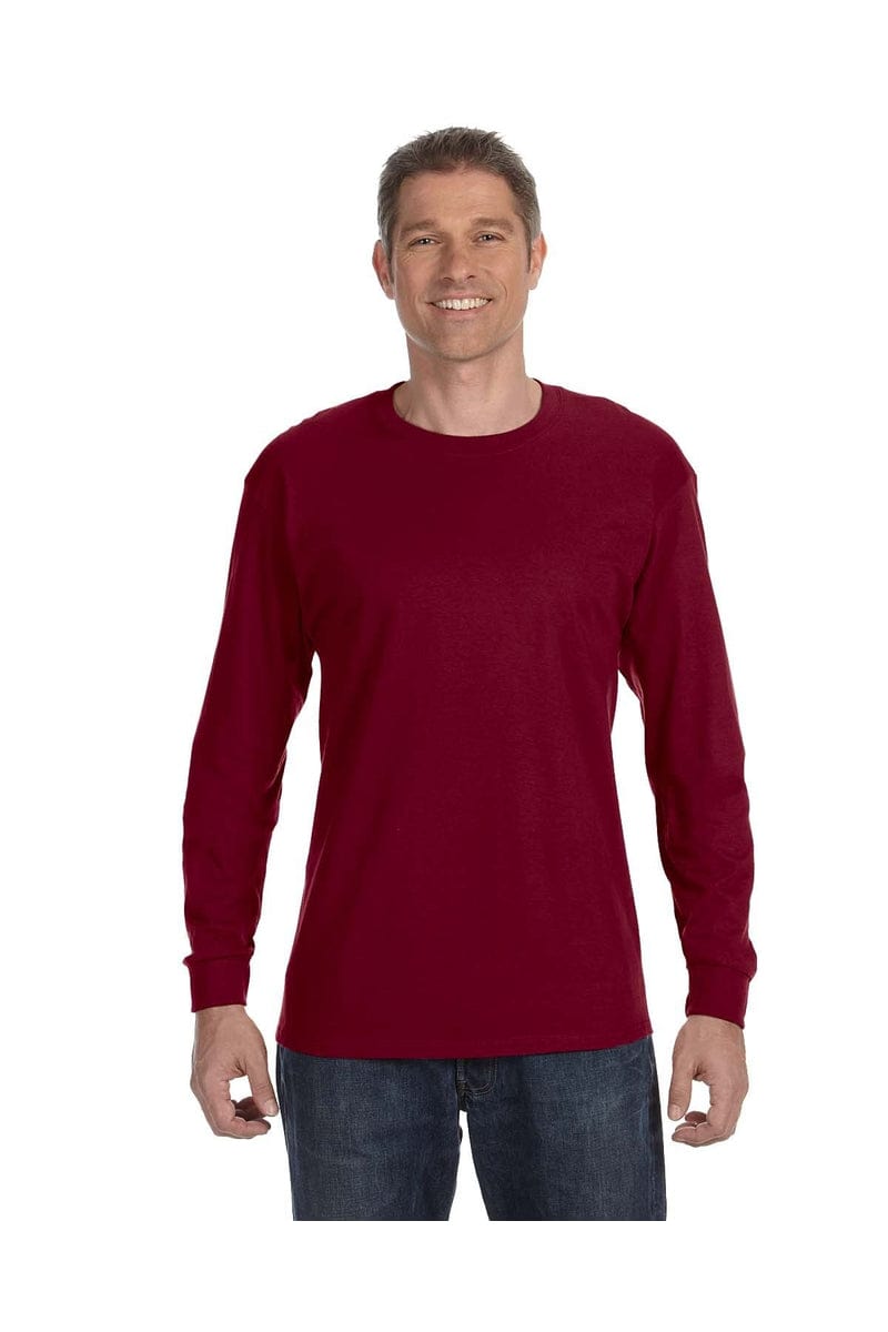 Gildan G540: Adult Heavy Cotton Long-Sleeve T-Shirt in 