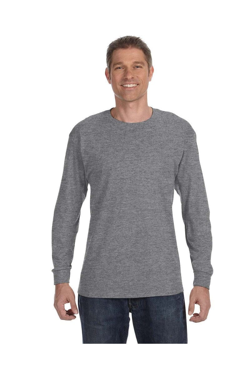 Gildan G540 Adult Heavy Cotton Long-Sleeve T-Shirt in 