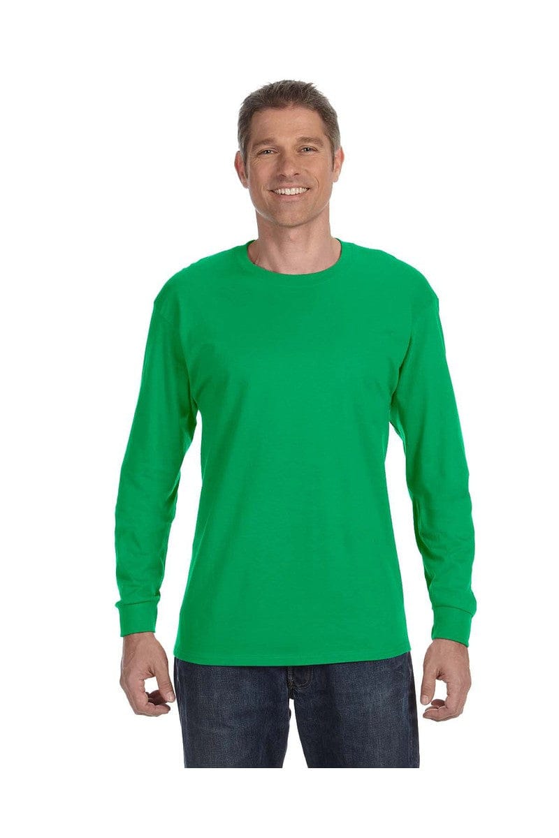 Gildan G540 Adult Heavy Cotton Long-Sleeve T-Shirt in 