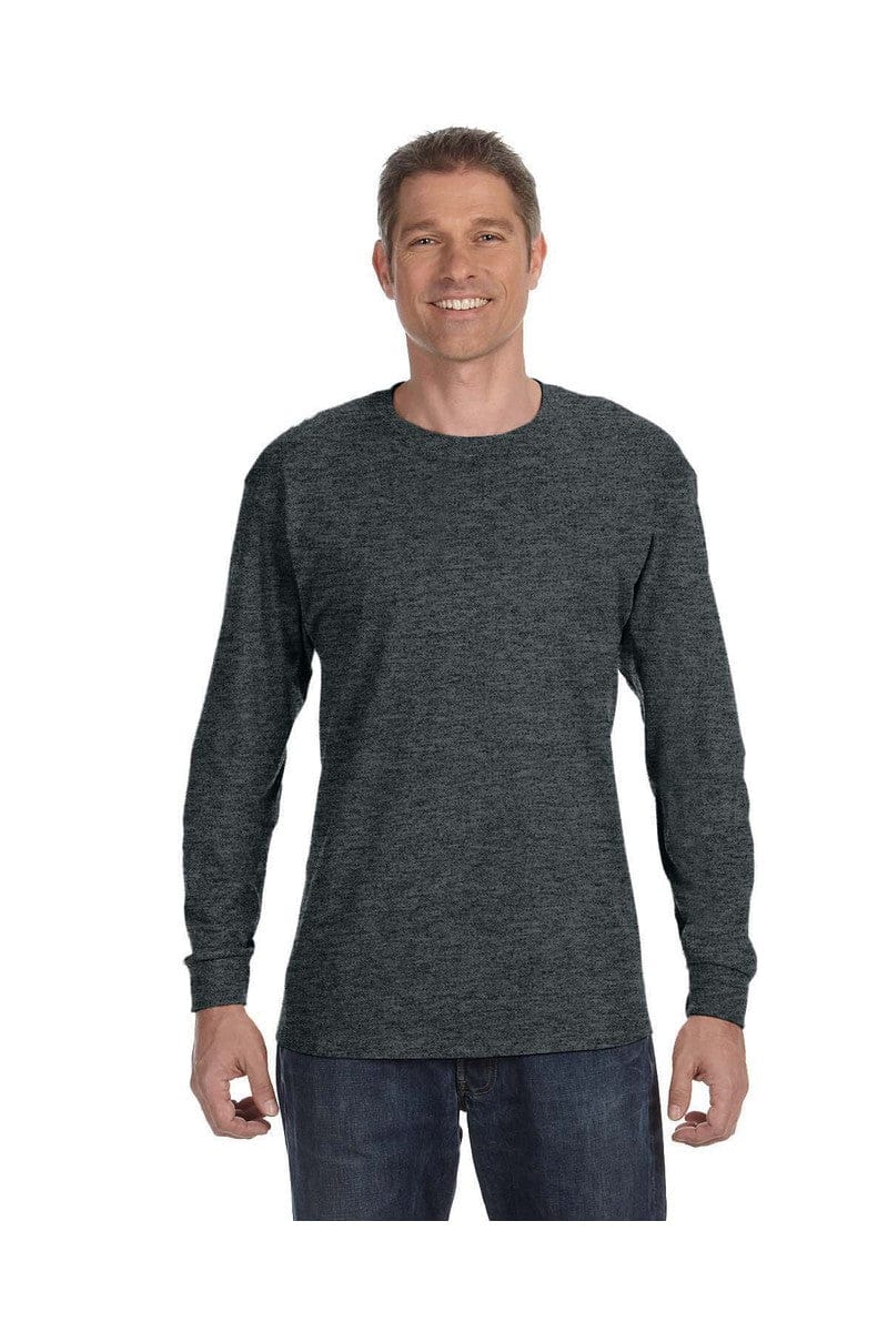 Gildan G540 Adult Heavy Cotton Long-Sleeve T-Shirt in 