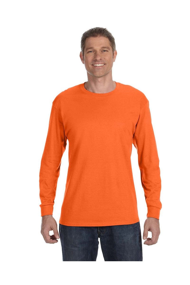 Gildan G540 Adult Heavy Cotton Long-Sleeve T-Shirt in 