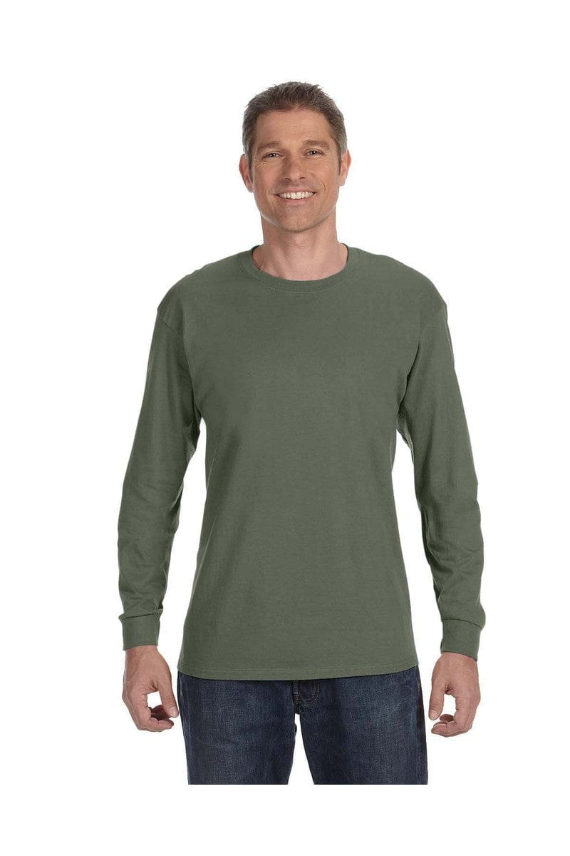 Gildan G540 Adult Heavy Cotton Long-Sleeve T-Shirt in 
