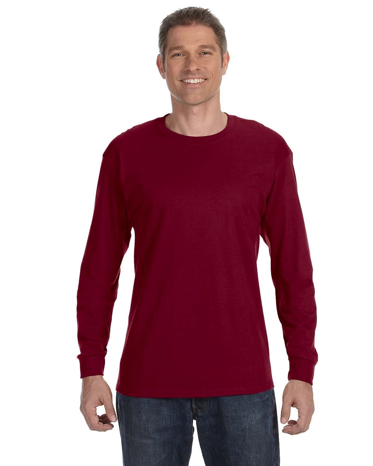 Gildan G540 Adult Heavy Cotton Long-Sleeve T-Shirt in 
