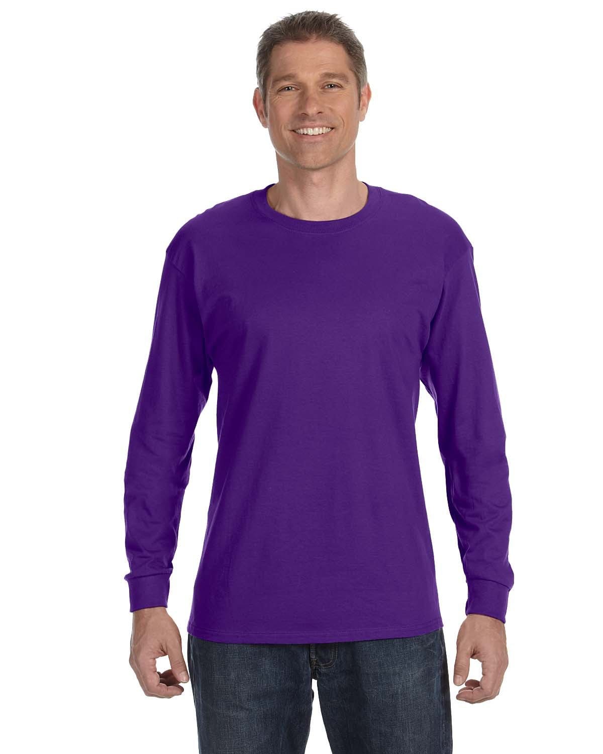 Gildan G540 Adult Heavy Cotton Long-Sleeve T-Shirt in 