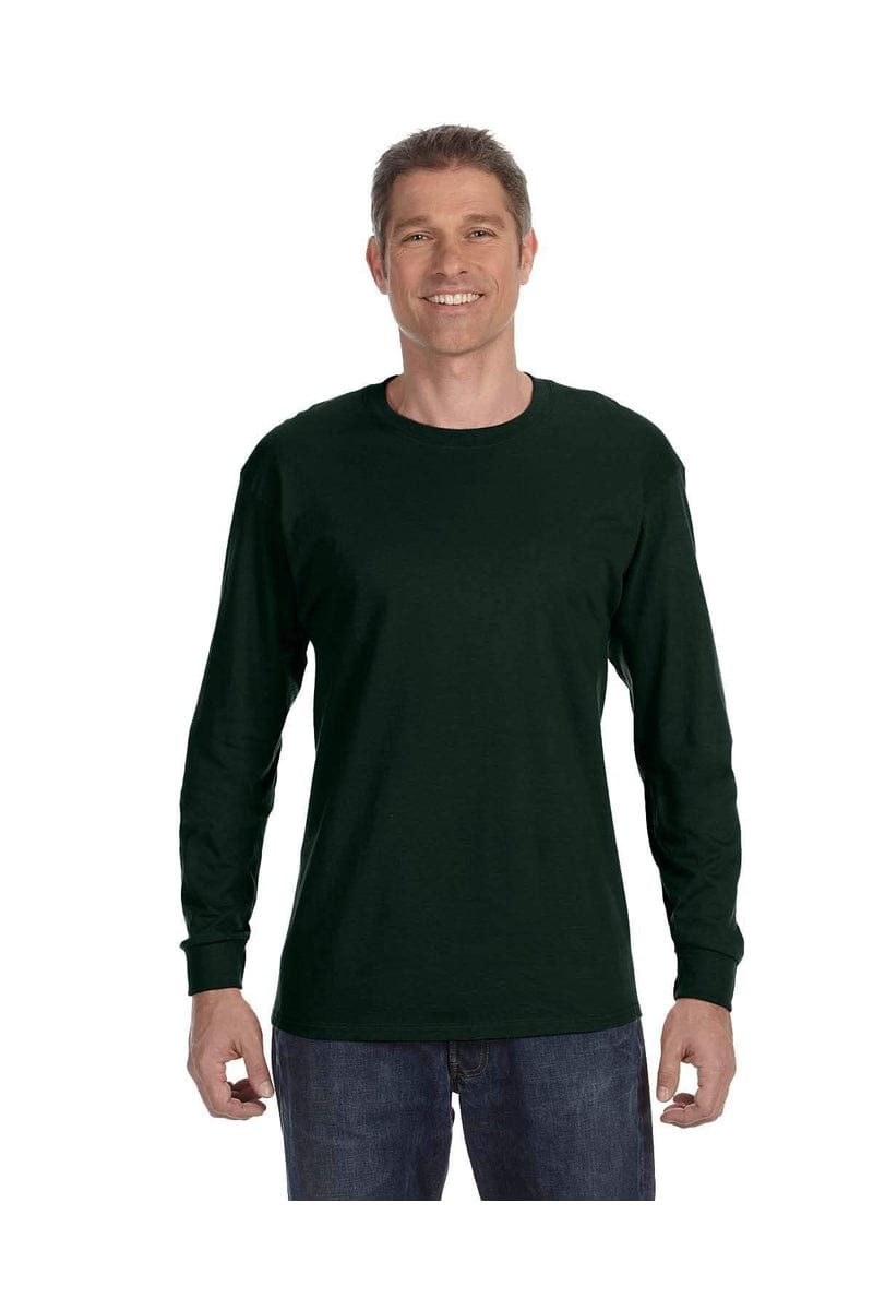 Gildan G540: Adult Heavy Cotton Long-Sleeve T-Shirt in 