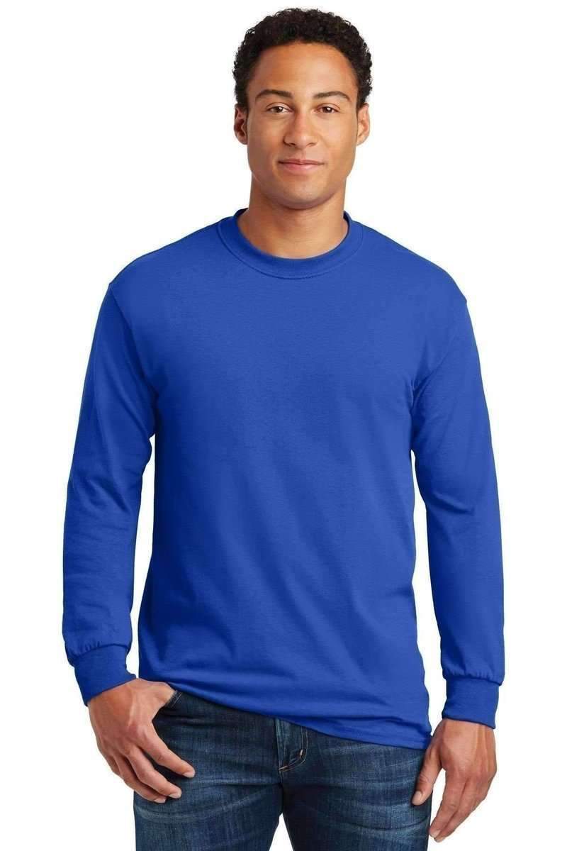 Gildan G540 Adult Heavy Cotton Long-Sleeve T-Shirt in 